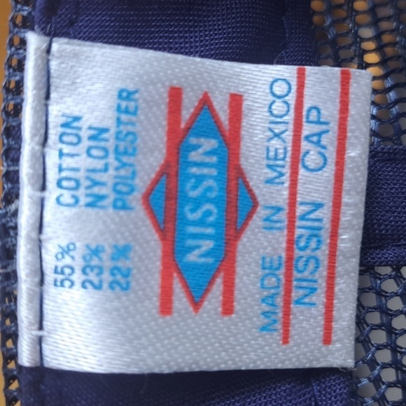 Vintage foam mesh trucker funny saying Wake up w Grouchy blue snapback hat - Picture 7 of 7